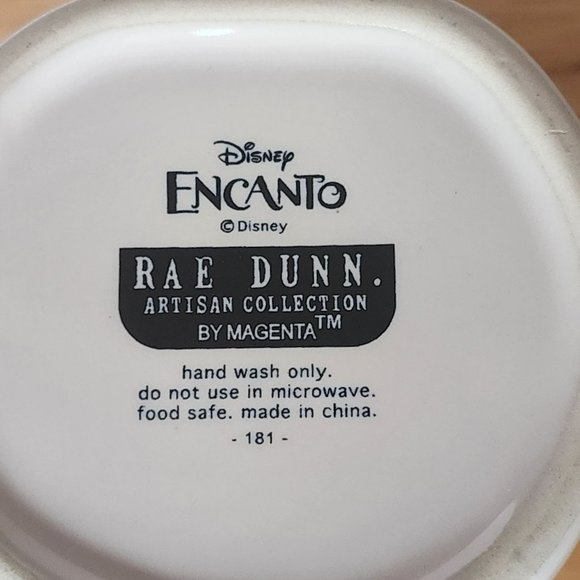 Rae Dunn Disney Encanto‎ CASITA White Green Ceramic Coffee Mug 16oz Collectable - Picture 10 of 15